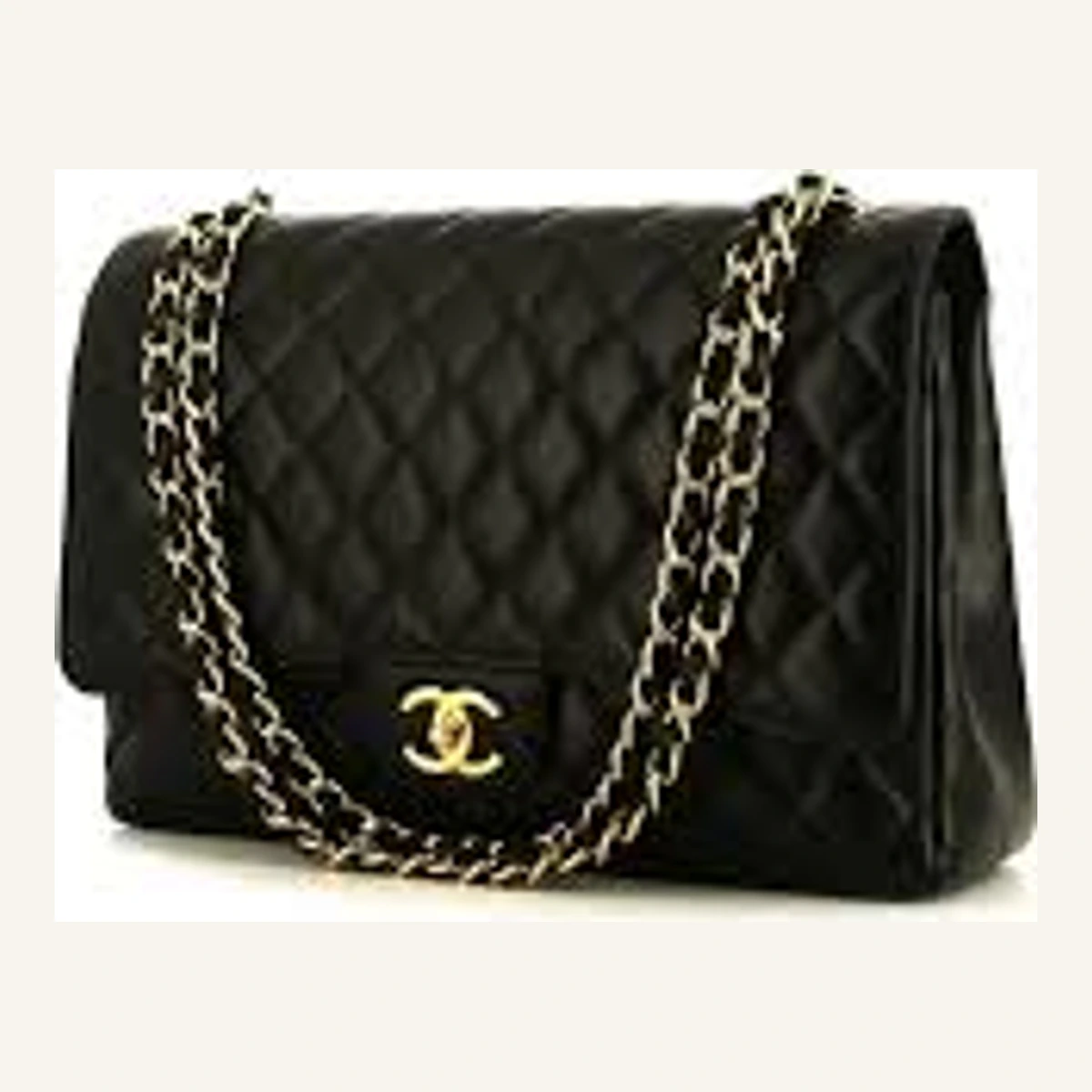 Черна Chanel Classic 11.12 чанта